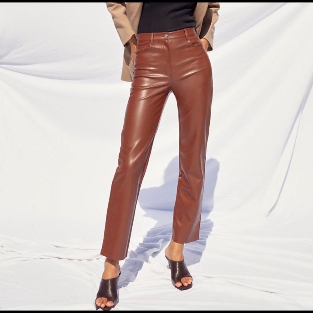Aritza Wilfred Melina Pant in cognac